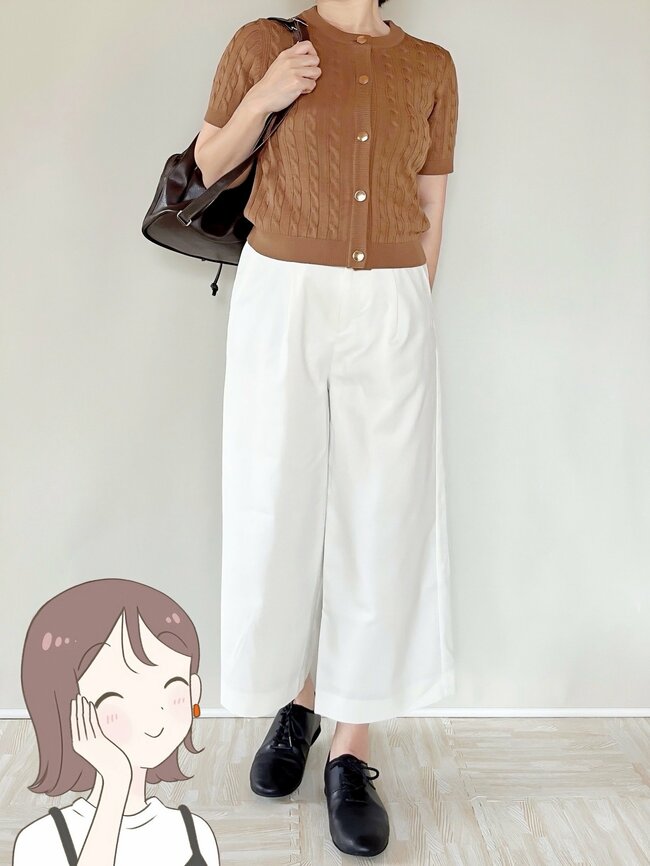 「全色買いました」GUの“レトロかわいいカーディガン”1990円はコスパ良い！「お値段以上」「褒められました」
