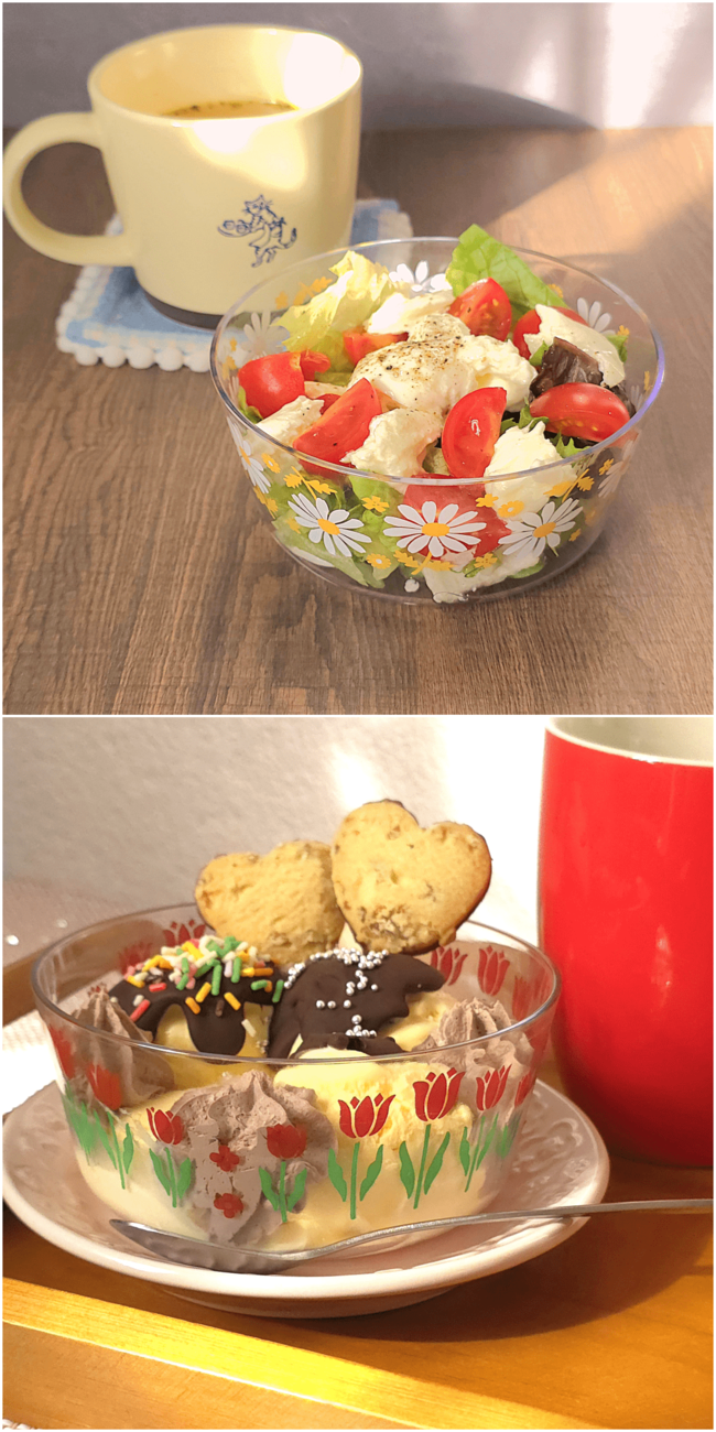 昭和にタイムスリップしたみたい！セリアで見つけた「レトロな食器」純喫茶みたいで可愛すぎる！