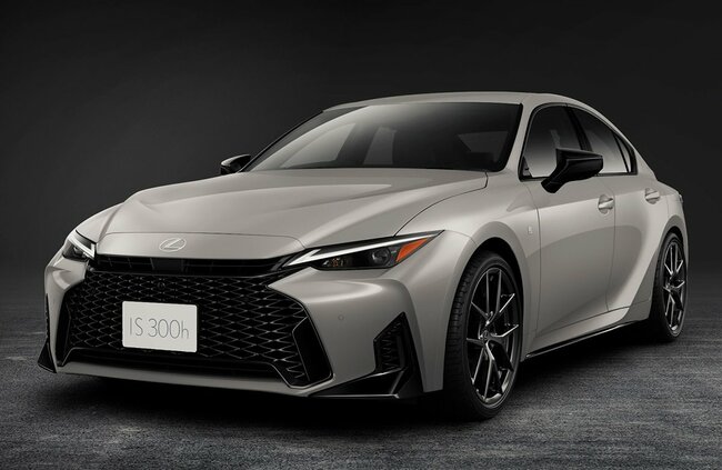 レクサスISの2026年1月改良モデル（広報写真）