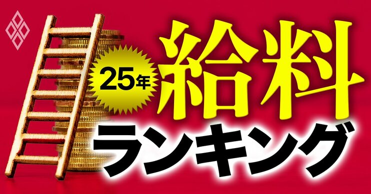 25年 給料ランキング