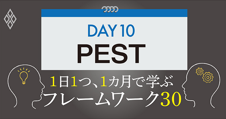 フレームワーク30 DAY10 PEST
