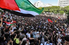 ガザ病院爆発、世界のイスラム教徒怒る