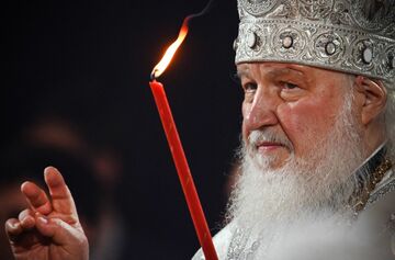 戦争支持するロシア正教会、プーチン氏と深い絆