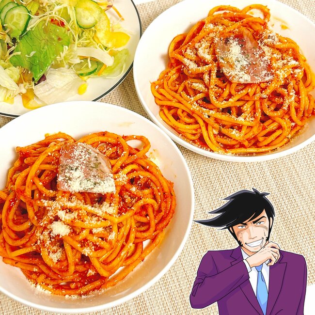 「ボリュームあるのにお得」「夫のお気に入り」ファミマの“500g超え特盛パスタ”でお腹はち切れそう…！「ガーリック効きすぎや」