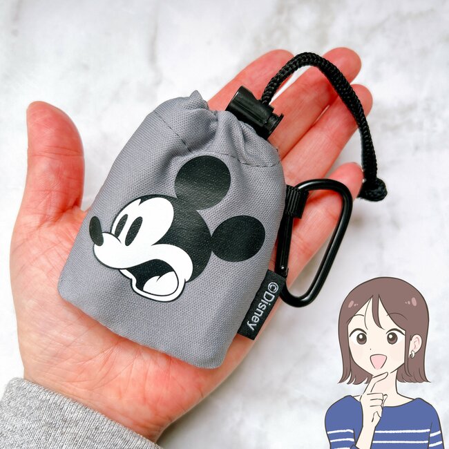 「全部欲しいです」ダイソー姉妹店×ディズニーの“畳まなくていいエコバッグ”レトロかわいいミッキーがたまらん…！「大人も持ち歩きやすい」「日常使いしやすそう」