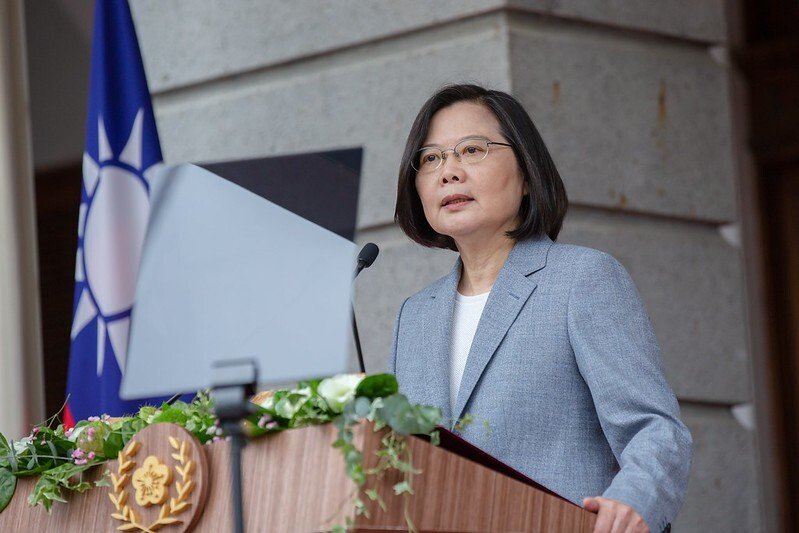 写真:蔡英文・台湾総統