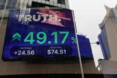 【社説】トランプ氏SNSの株価押し上げた皮肉な要因