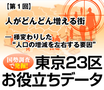 人が、どんどん増える街