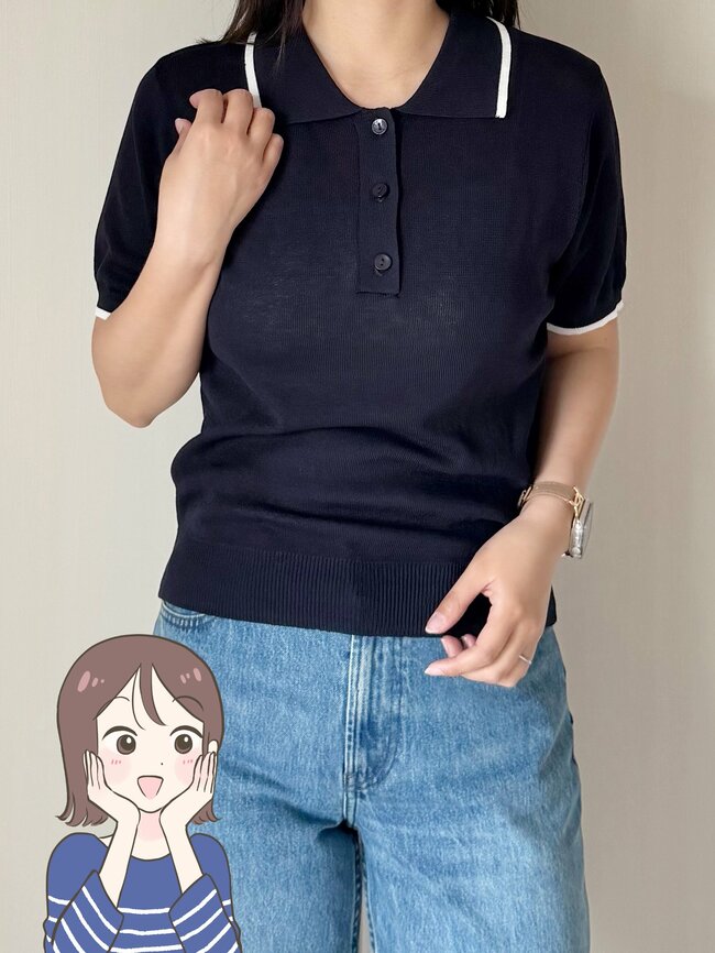 【しまむら】コスパ良すぎて色違いも欲しい…！1639円の「着回しトップス」二の腕がスッキリ見えてありがたい！