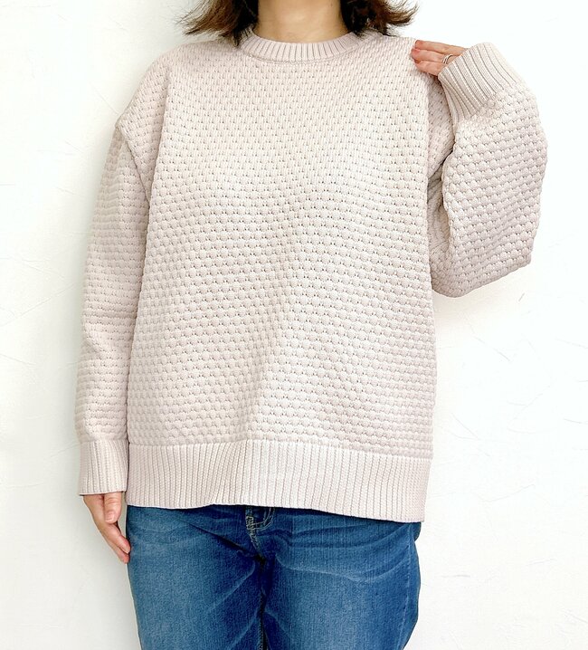 ワークマンの「1780円ニット」が楽ちんすぎて手放せない…！ゆったり体型カバーできるし、すぽんと着るだけでオシャレ！