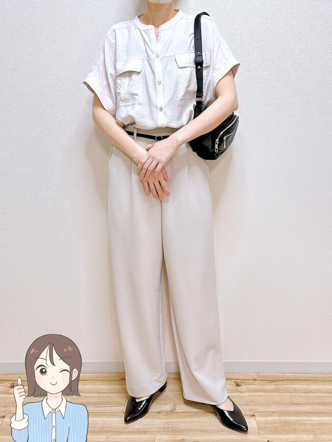 「毎日着たい」「色違いで購入」ハニーズの“楽ちんブラウス”すぽんと着るだけでオシャレ！「一目惚れしました」