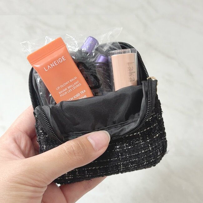 可愛すぎて二度見した…！ダイソーの「ポーチ付きエコバッグ」買ってから出番が止まらない！《購入レビュー》