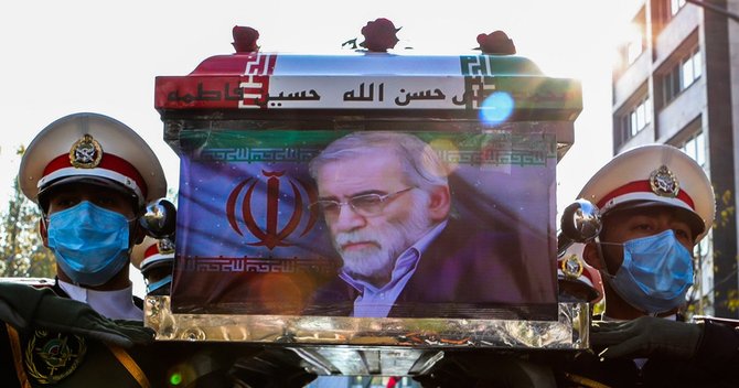 イランの核科学者モフセン・ファクリザデ氏の葬式