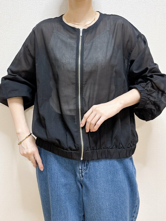 【しまむら】どこにでもサッと羽織れて助かる！2420円の「ふんわり春アウター」ぽわんとした袖がかわいい！