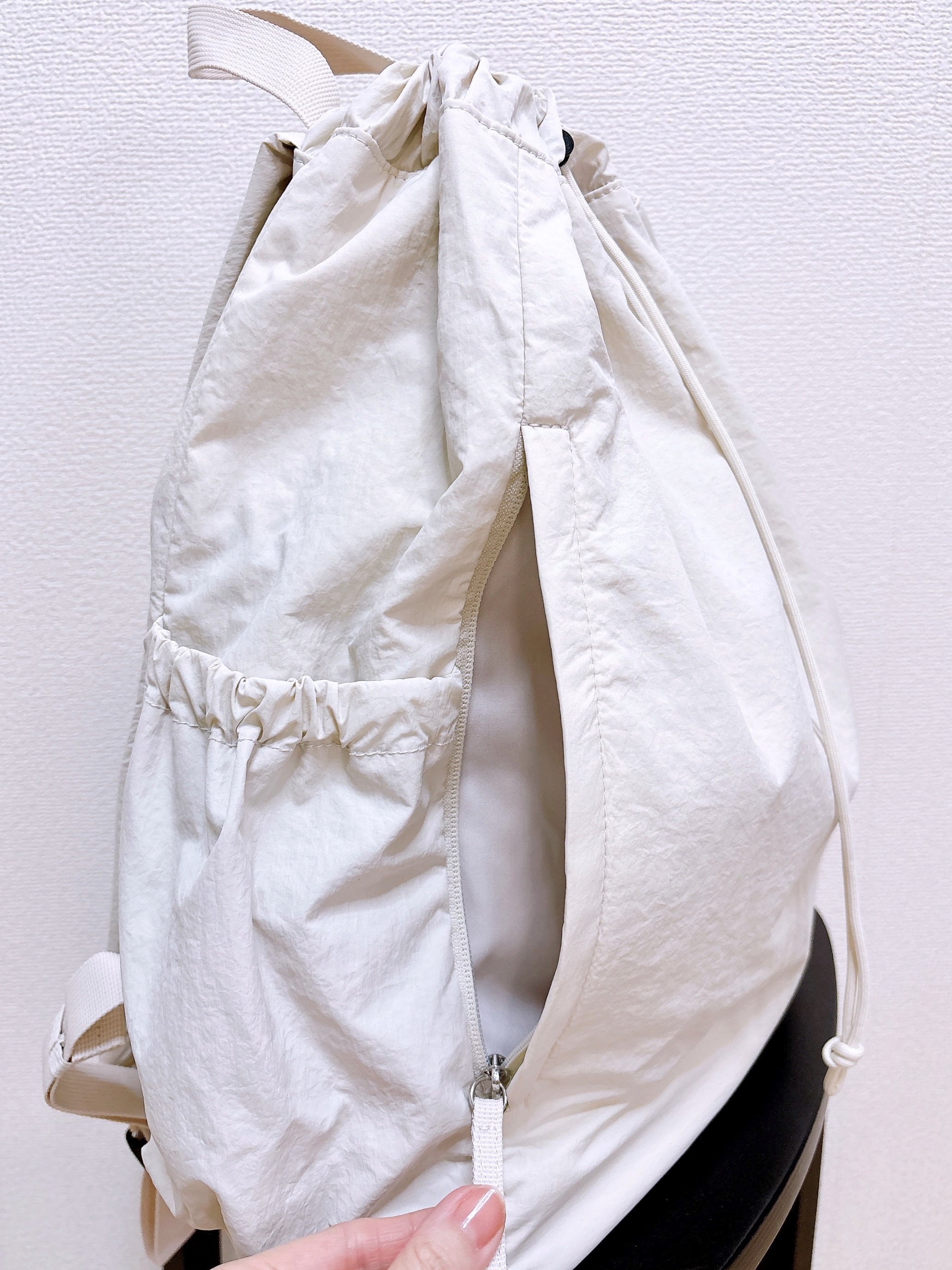 「軽量で疲れない」「どんな服にも似合う」GUの“たっぷり入るリュック”が毎日使いたくなるオシャレさ！「買って後悔ないです」【購入レビュー】