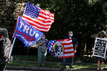 トランプ氏とバイデン氏、大統領選へ本格論戦
