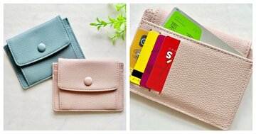 【ダイソー姉妹店】普通の財布に戻れないかも…!330円の「ぺたんこ財布」カード17枚やカギが収納できて嬉しい!《購入レビュー》
