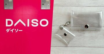 普通の財布に戻れないかも…！ダイソーの「お札が折れないミニ財布」カードと小銭も収納できて天才！
