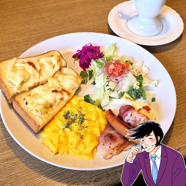 「朝からボリュームたっぷり」「お腹いっぱいだ～」びっくりドンキーの“贅沢モーニング”幸福感がスゴいんです！「めちゃデカい皿で来るからびっくりする」