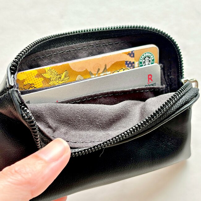 【しまむら】カードや診察券が35枚入った！ミニ財布になる「高見えショルダー」荷物が迷子になりにくい！《購入レビュー》