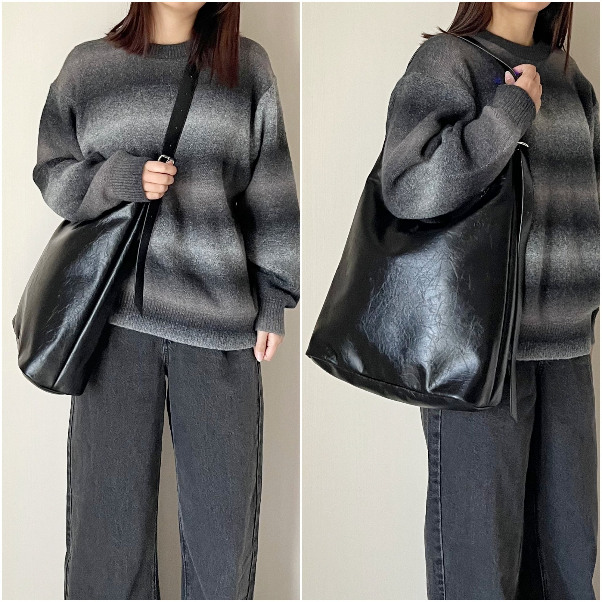 ​「サイッコーに可愛い！」「たくさん入るしとっても軽い」GUの“大容量バッグ”どんなコーデにも合わせやすい！「超お気に入りのアイテム」