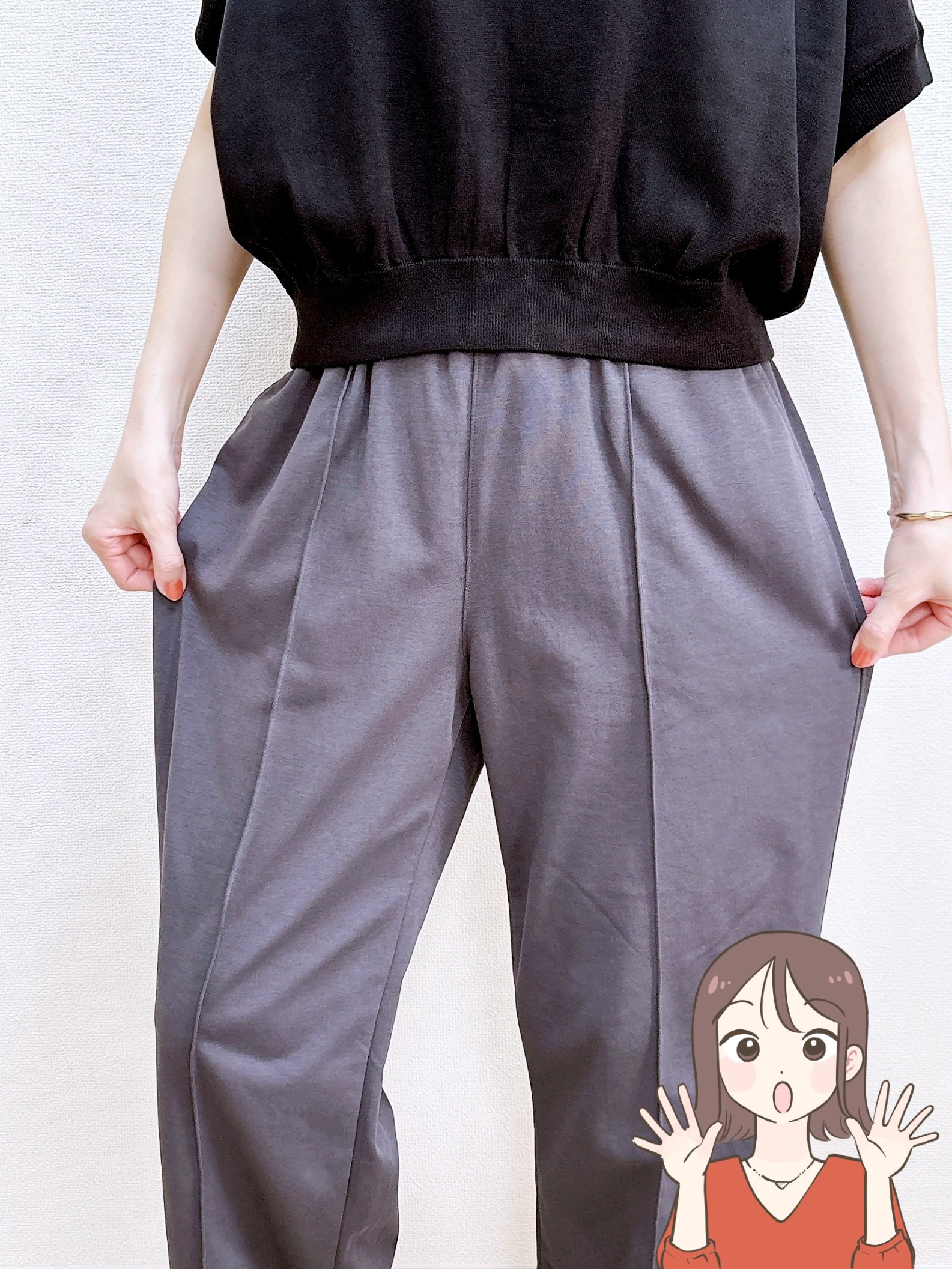 【ハニーズ】気温30℃でもひんやり快適!2680円の「きれいめ冷感パンツ」楽ちんすぎて毎日はきたい《購入レビュー》