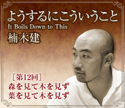 森を見て木を見ず、葉を見て木を見ず