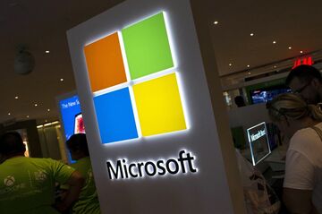 マイクロソフト、4-6月期見通し下げ　ドル高重し