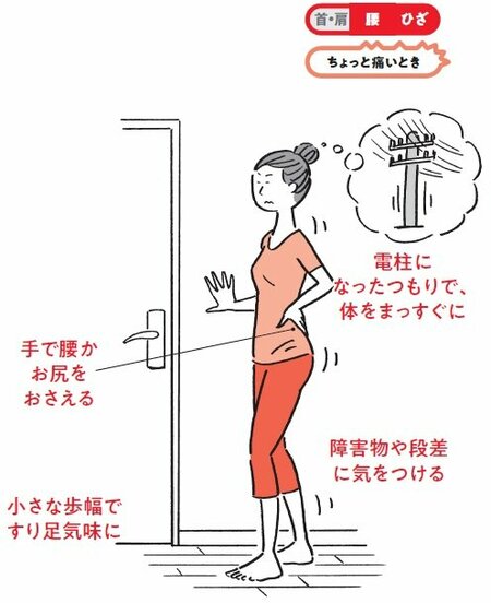 【ぎっくり腰】家の中を移動するのもつらいときの日常動作