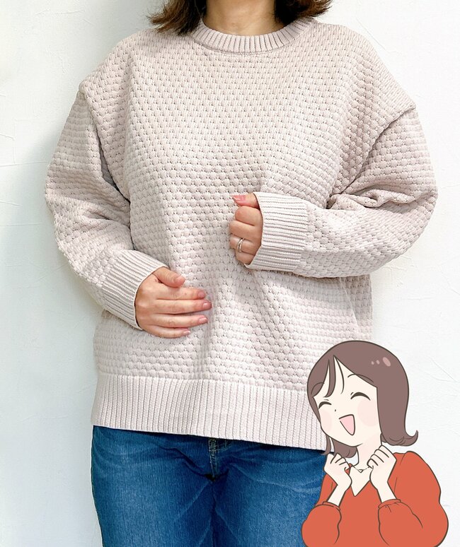 ワークマンの「1780円ニット」が楽ちんすぎて手放せない…！ゆったり体型カバーできるし、すぽんと着るだけでオシャレ！