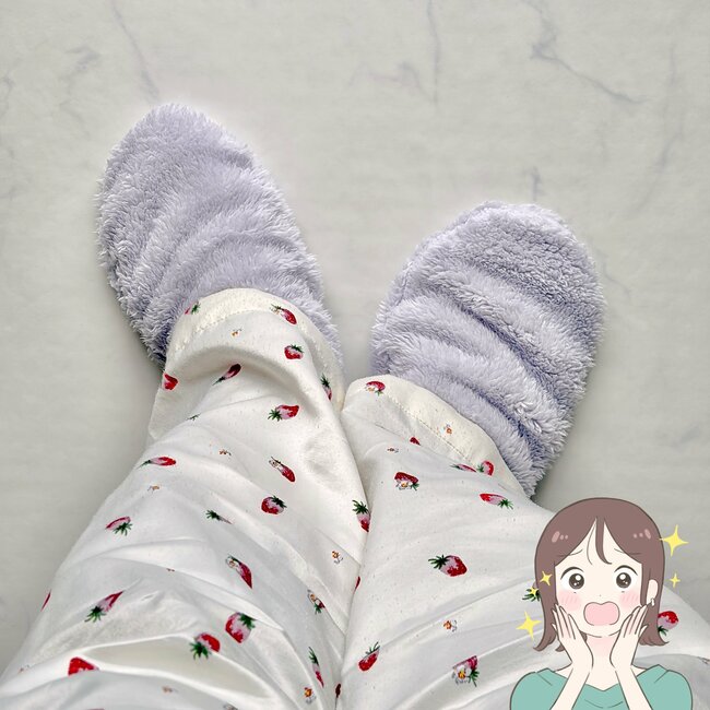 「冬場にスリッパいらないかも」無印良品の“履く毛布”が冷え性の味方すぎる！「床の冷たさを感じない」「毎年、家族分購入」