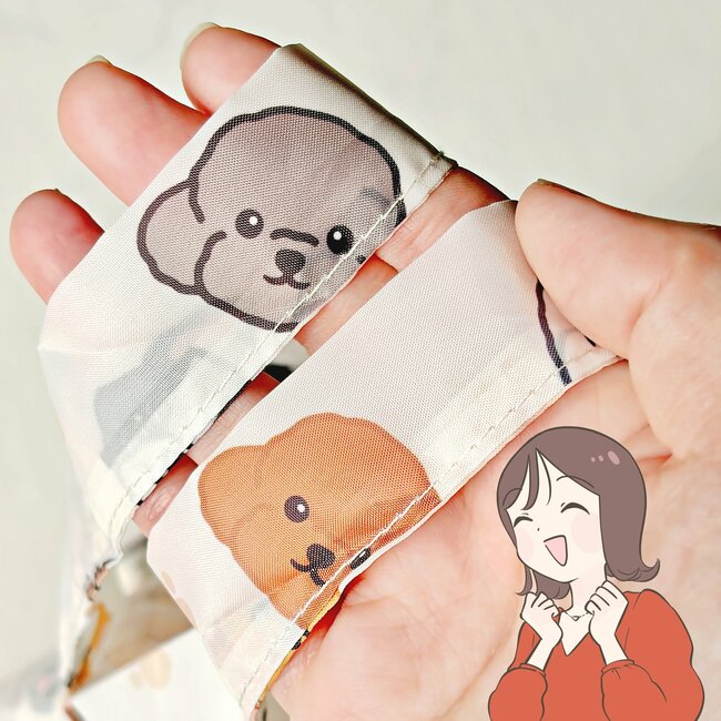 「2軒まわって買えました」3COINSの大人気“もこもこエコバッグ”再入荷されて嬉しすぎる！「並んで買ってきた」「ラスイチだった」《購入レビュー》