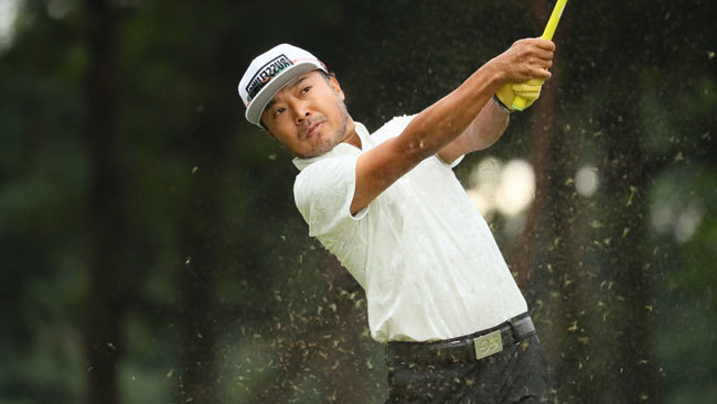プロゴルファーの片山晋呉選手