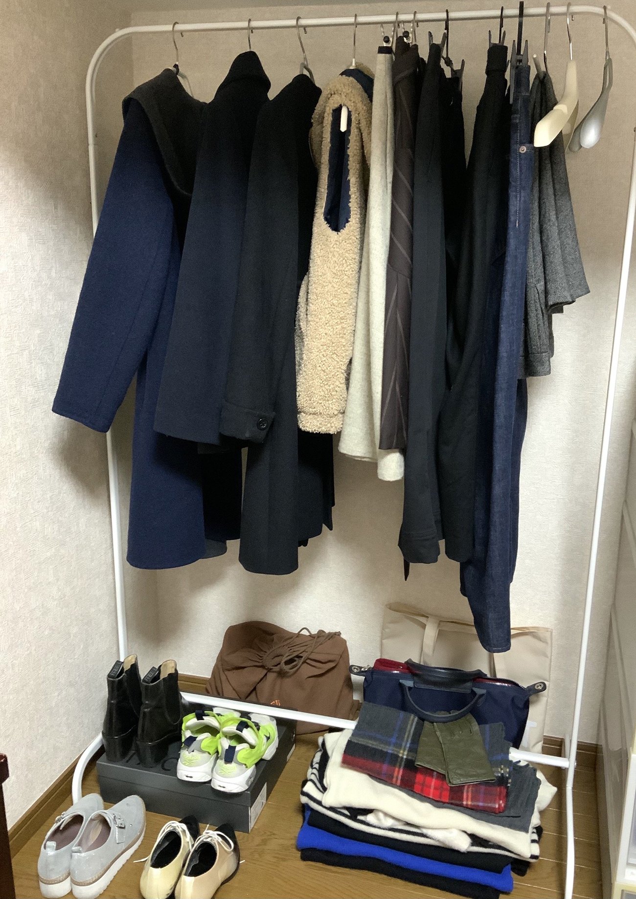 洋服を148着→33着まで減らしてよかった！5つの驚きの変化