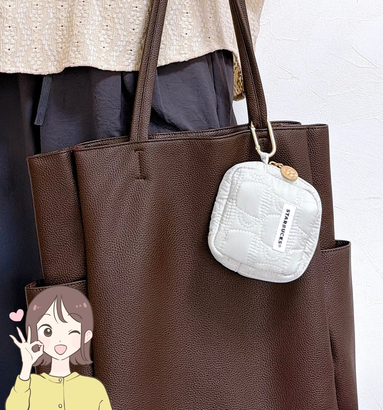 カードや診察券が20枚入った…!スターバックスの“ミニ財布にもなるポーチ”が即買い級のオシャレさ…!「こういうのが欲しかった!」「とにかくかわいい」