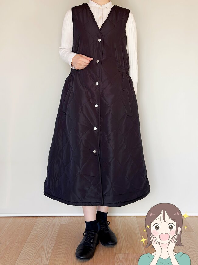 「マフラーいらずで暖かい」GUの“ふわもこアウター”ころんとしたシルエットが可愛すぎる!「これ一着で、ほかほかする」「暴風の中でも風が入ってこない」