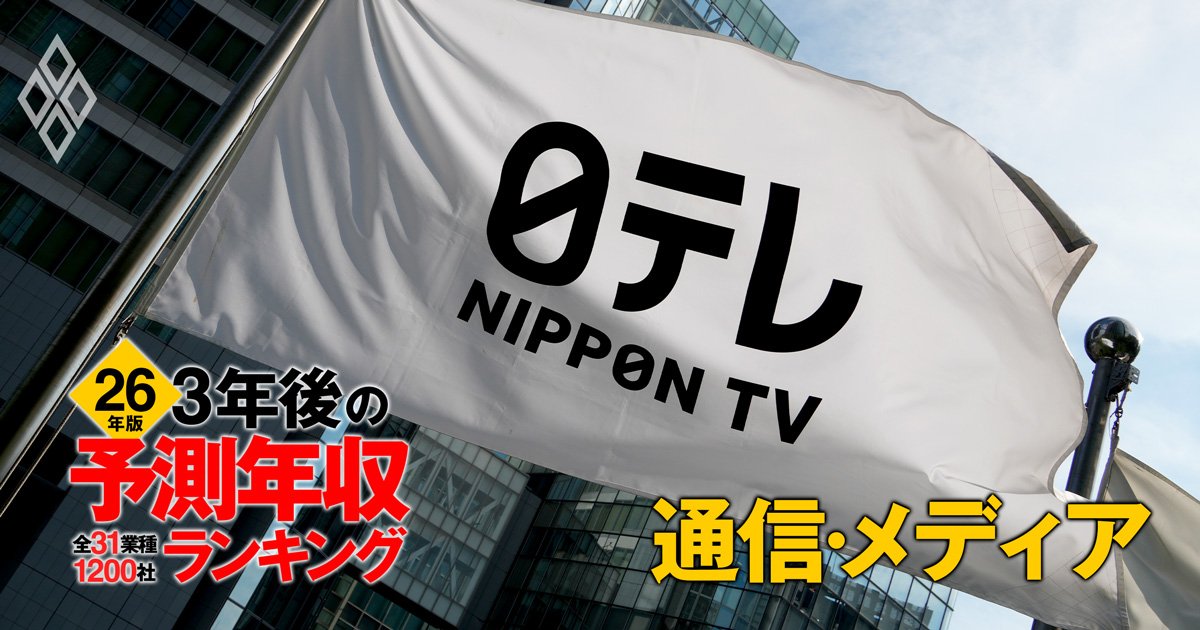 【26年版】3年後の予測年収ランキング！全31業種1200社「賃上げ」有望企業はどこだ＃29