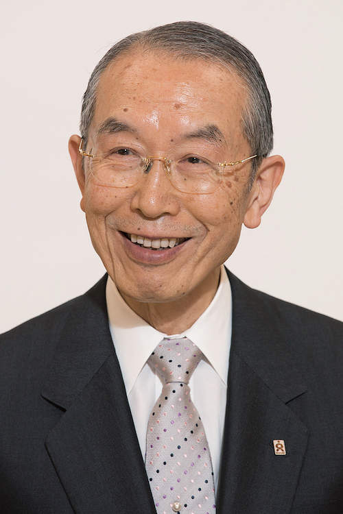 立正佼成会会長・庭野日鑛(にちこう)氏