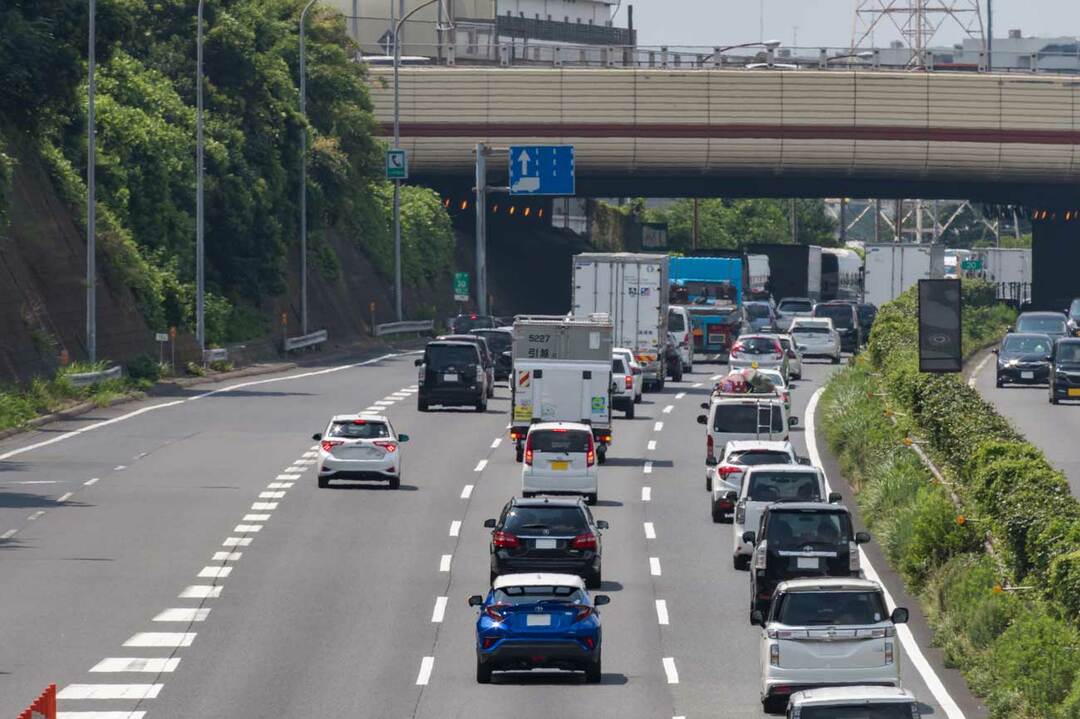 高速道路の渋滞