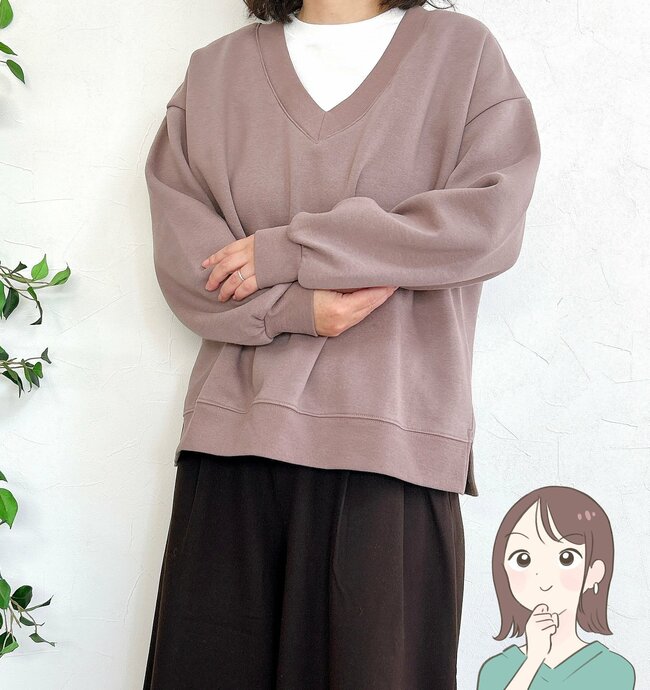 「1枚でもあったかくて着やすい」ハニーズの“ぽかぽかトップス”ゆったり着られて体型カバーもバッチリです！「別のカラーも欲しくなりました！」「体の線を拾わないからスッキリ見える」