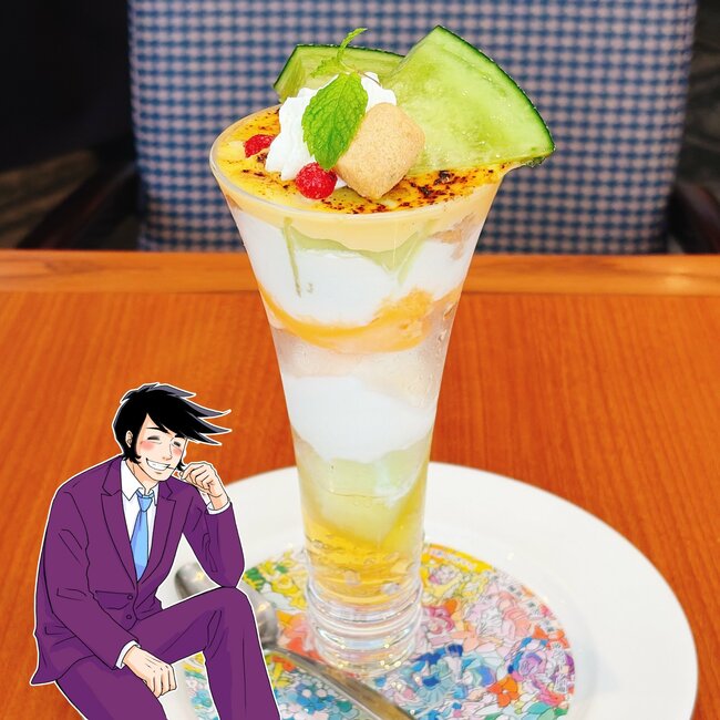 「好きなものしかない」「おいしかったー！」ロイヤルホストの“宝石みたいなスイーツ”メロンづくしで幸福感えぐい…！「すごく美味しくて幸せ」