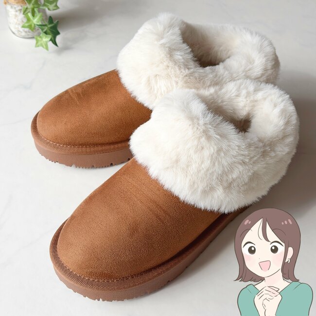 「毎年リピして3足目」GUの“ふわふわシューズ”ポカポカすぎて手放せない!「やっぱりかわいい!」「全色ほしくなりました!」