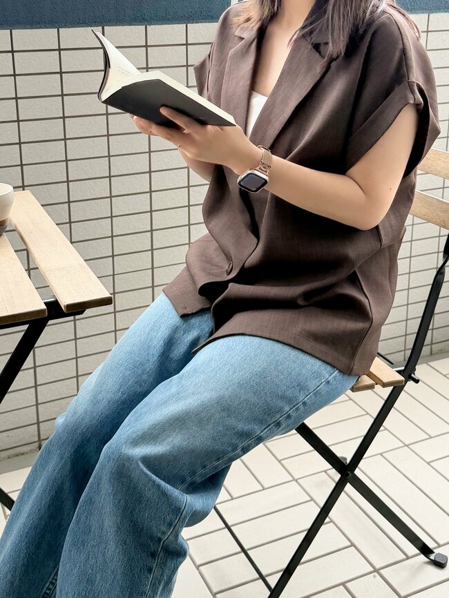 【しまむら】羽織るだけでカワイイ！1639円の「おしりまでカバーできるトップス」が春夏コーデに大活躍です！