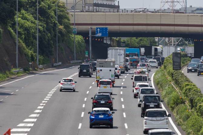 高速道路の渋滞