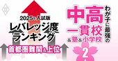 「お得な中高一貫校」ランキング【首都圏難関＆上位51校・2025入試版】入りやすくて難関大を狙えるのは？難関2位早稲田、1位は名門女子校