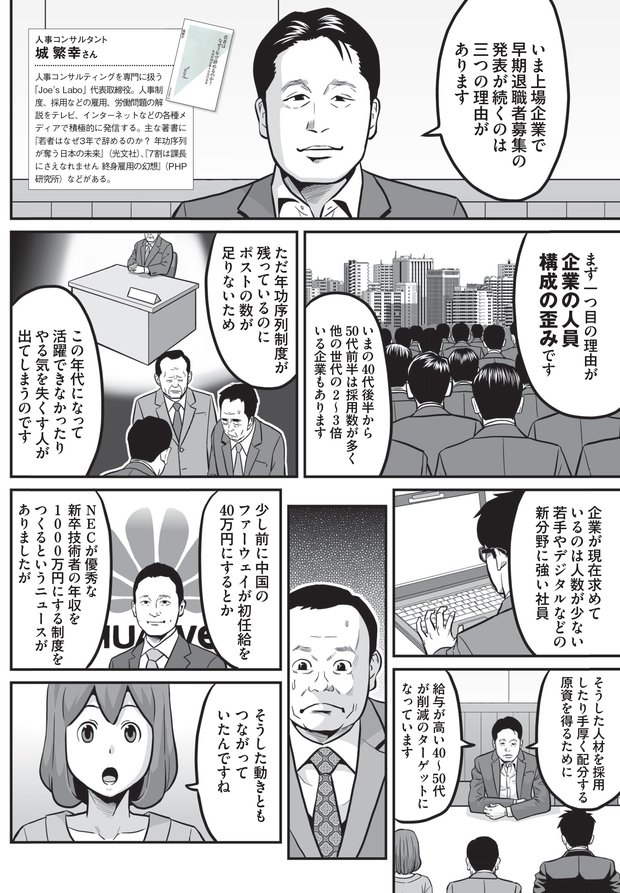早期退職者の募集がいま増えるワケ2