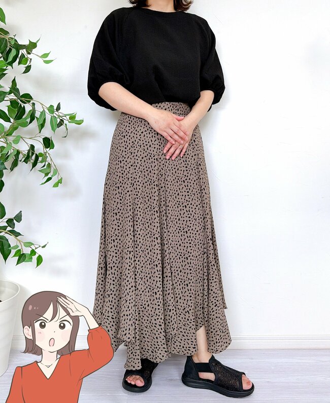 【ワークマン】見つけた瞬間、2枚まとめ買い！1280円の「涼しげトップス」UVカット付きだし、二の腕やお尻もカバーしてくれる！《購入レビュー》