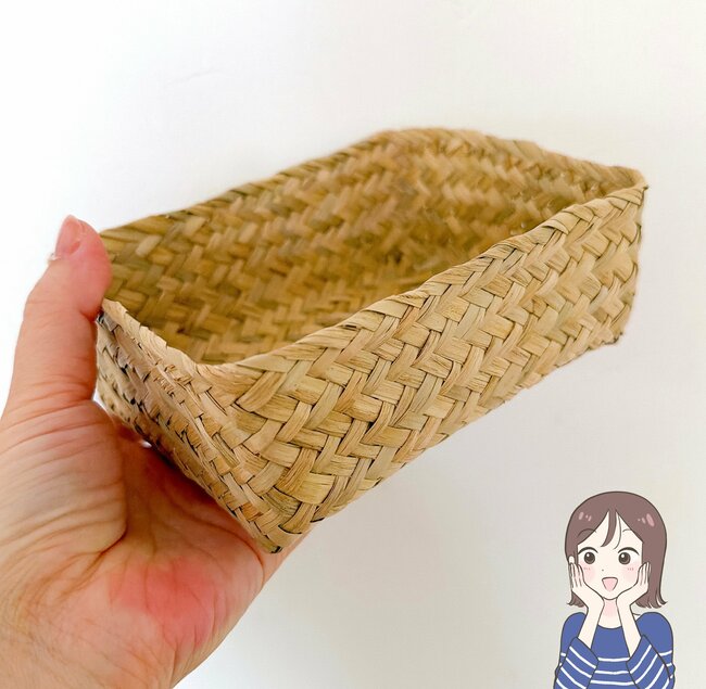 「置いてるだけでかわいい！」「早く買えばよかった」無印良品の“オシャレ収納かご”リモコンや薬がスッキリ片付いた！「何個あってもいい」