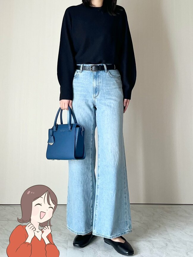 「色違いも購入したい」「着てみて即決」ユニクロの“着回しニット”ぽわんとした袖が可愛い!「春先にヘビロテ必須です」