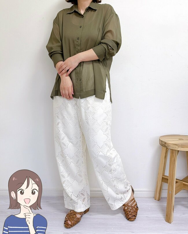 【ハニーズ】はくだけで大人かわいい！2480円の“華やかパンツ”いつものコーデが見違えちゃった！「お値段以上に高見えします」「おしゃれ着として大活躍」《購入レビュー》